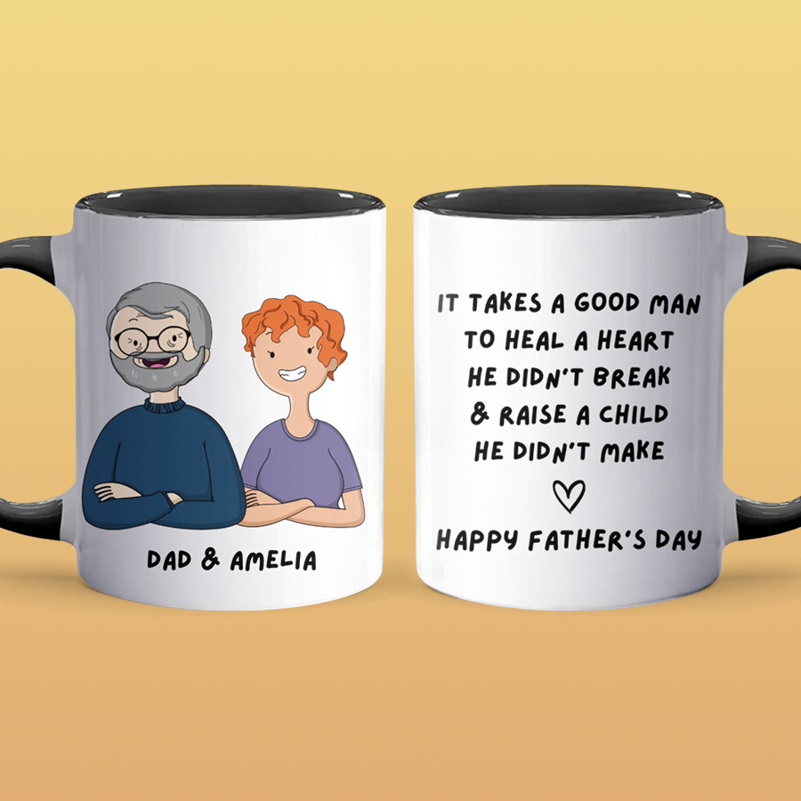 From The Kid - Personalized Accent Mug