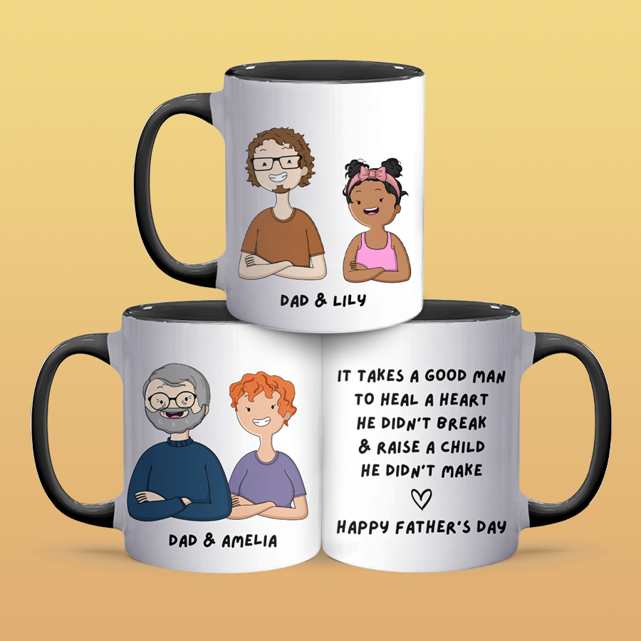 From The Kid - Personalized Accent Mug