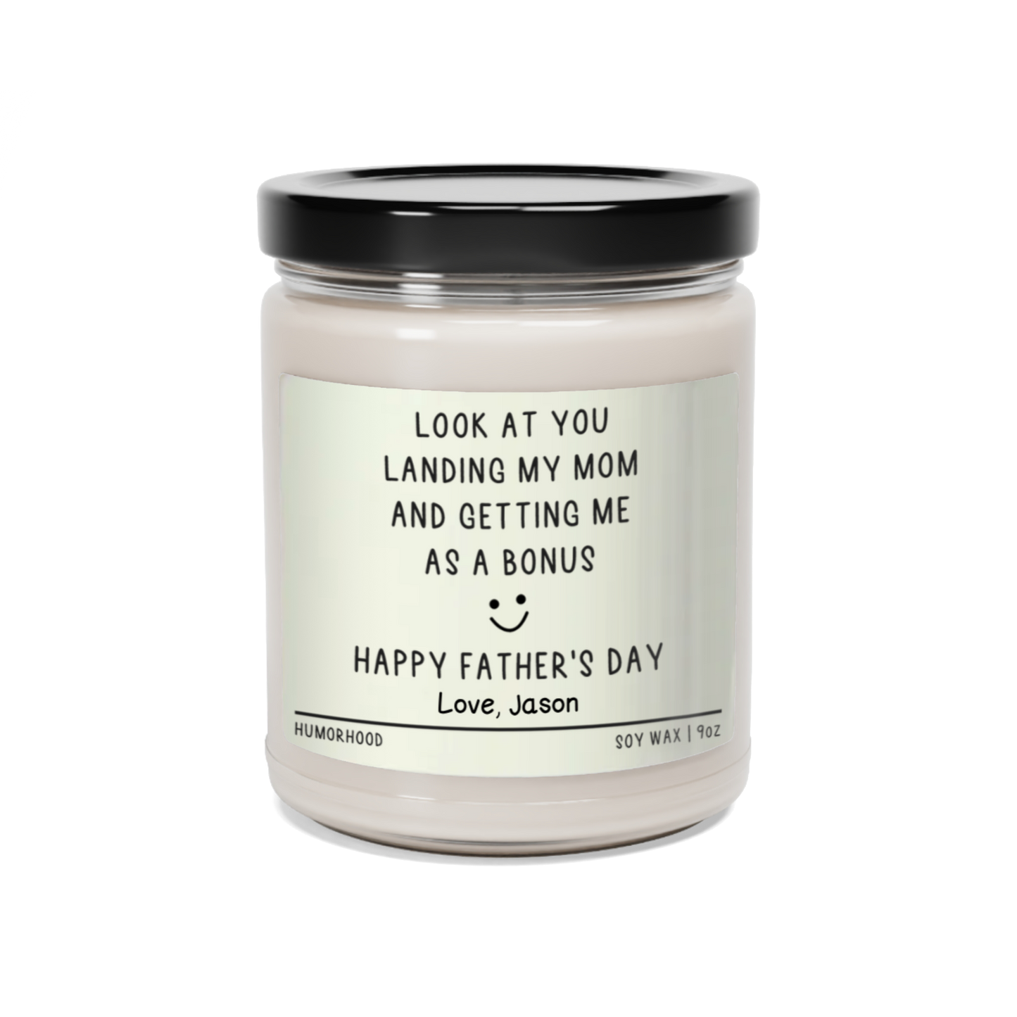 Landing My Mom - Scented Soy Candle