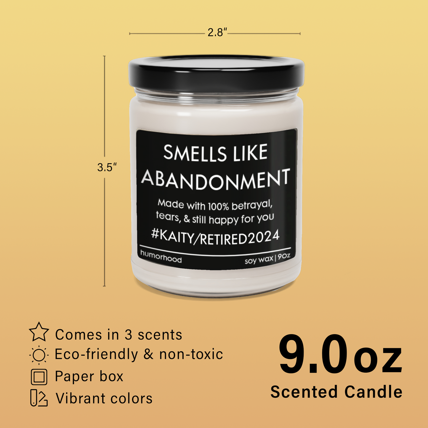 Abandonment - Scented Soy Candle