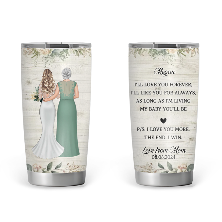 I'll Love You Forever - Personalized 20oz Tumbler