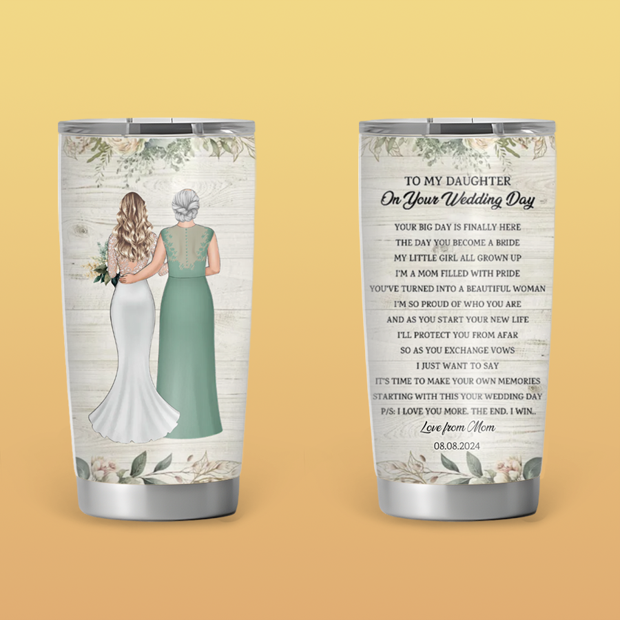 Your Big Day - Personalized 20oz Tumbler