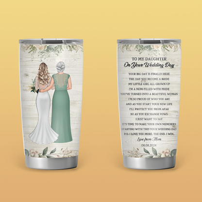 Your Big Day - Personalized 20oz Tumbler