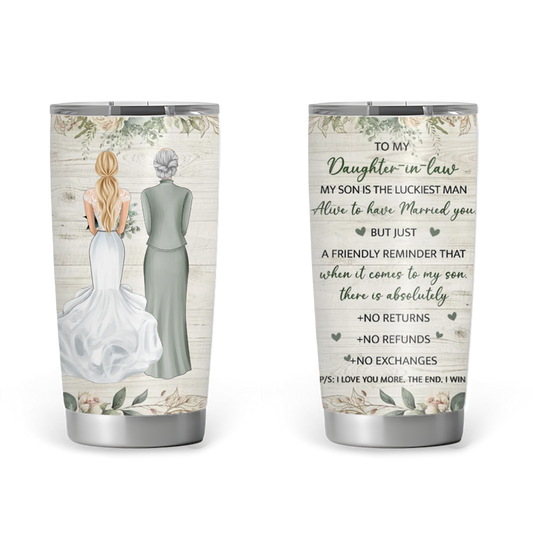 Daughter in law - Personalized 20oz Tumbler