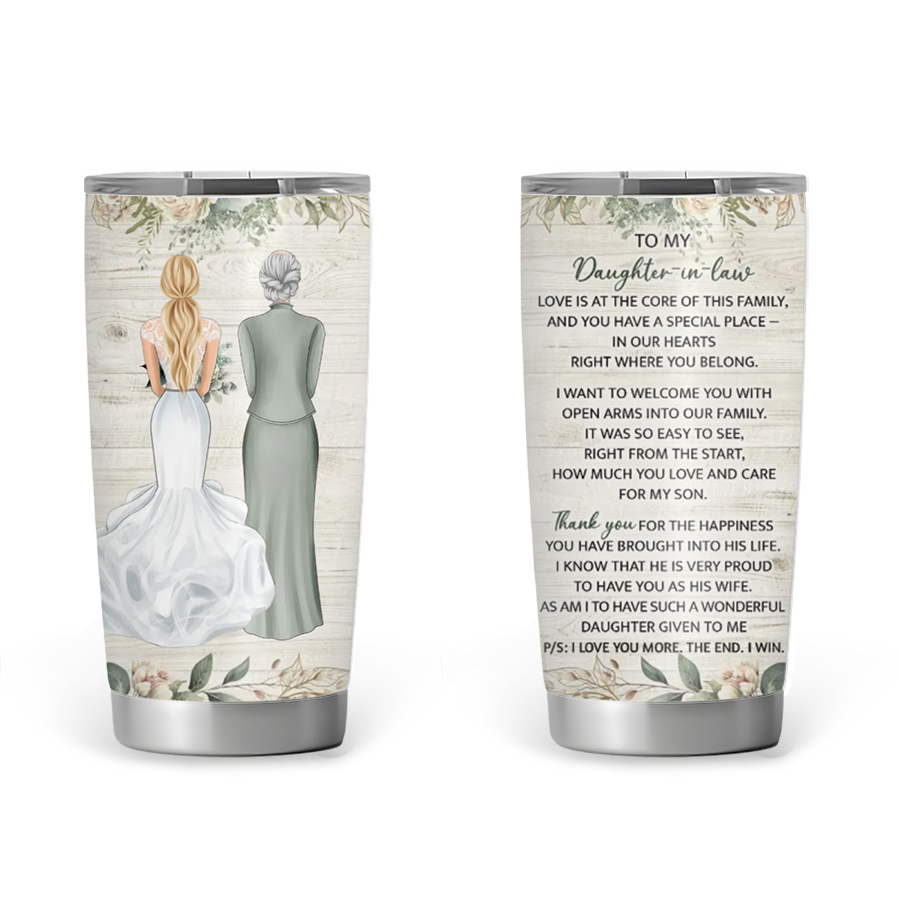 Love Is At The Core - Personalized 20oz Tumbler