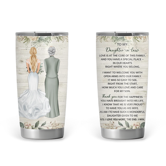 Love Is At The Core - Personalized 20oz Tumbler