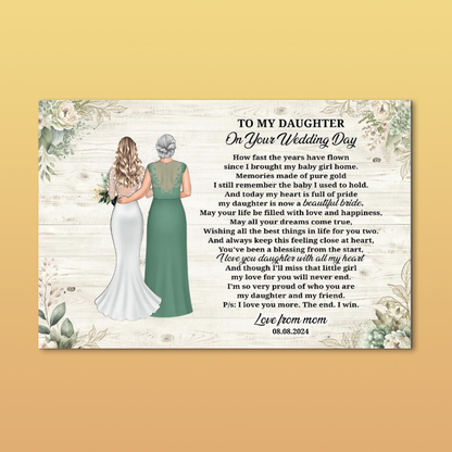 Beautiful Bride - Matte Horizontal Posters