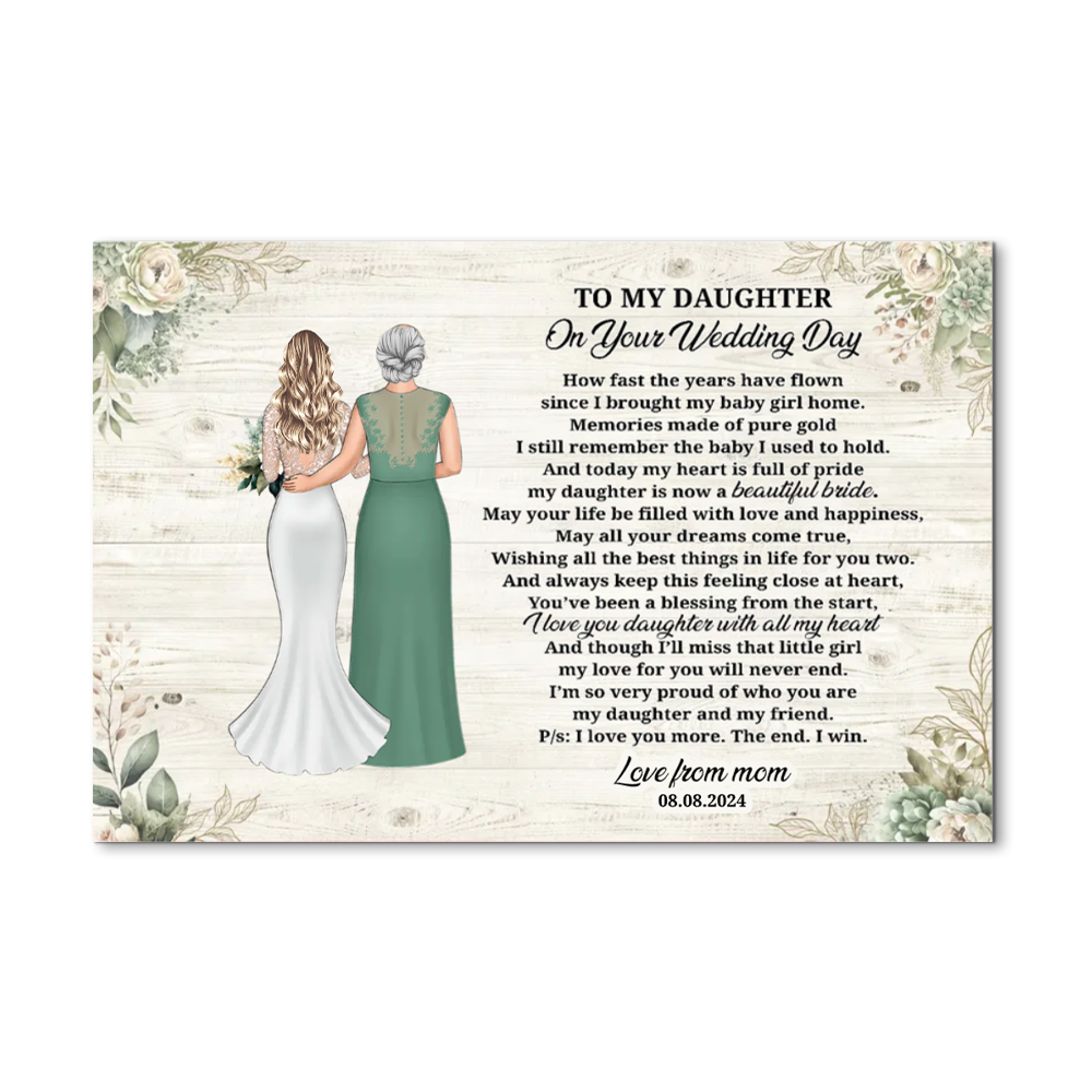 Beautiful Bride - Matte Horizontal Posters