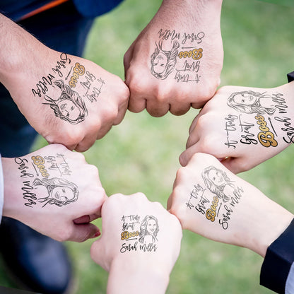 Truly Great Custom Boss Face Temporary Tattoo