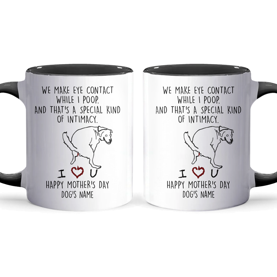 A Special Kind Of Intimacy - Personalized Accent Mug