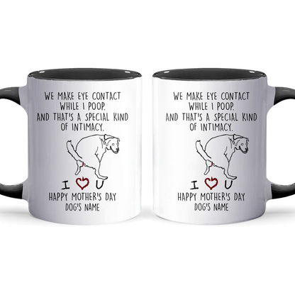 A Special Kind Of Intimacy - Personalized Accent Mug