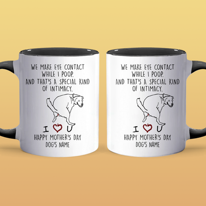 A Special Kind Of Intimacy - Personalized Accent Mug