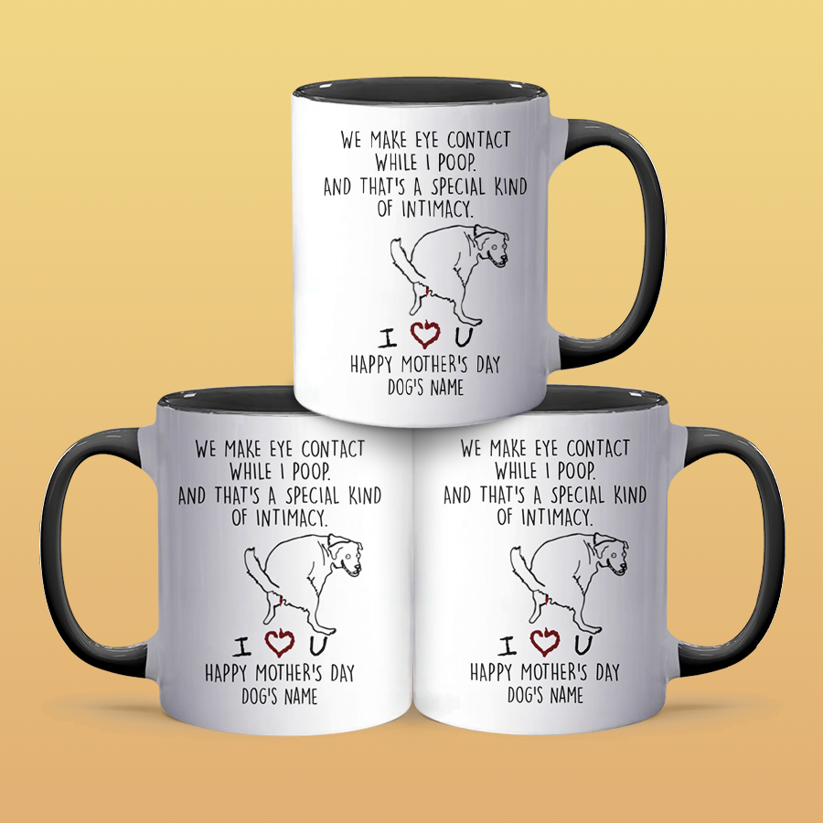 A Special Kind Of Intimacy - Personalized Accent Mug