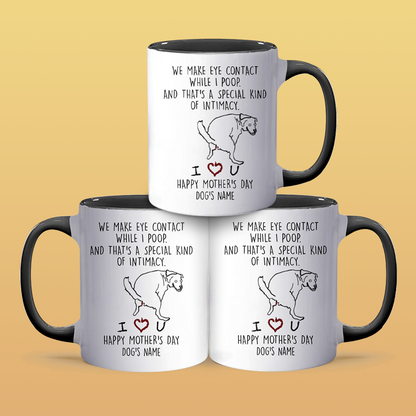 A Special Kind Of Intimacy - Personalized Accent Mug