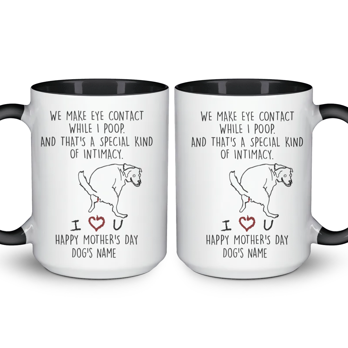 A Special Kind Of Intimacy - Personalized Accent Mug