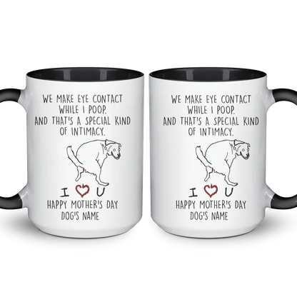 A Special Kind Of Intimacy - Personalized Accent Mug