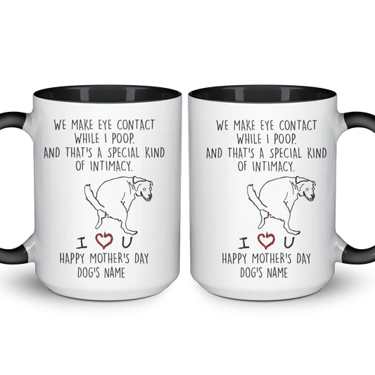 A Special Kind Of Intimacy - Personalized Accent Mug