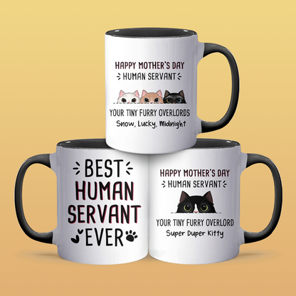 Human Servant - Personalized Accent Mug