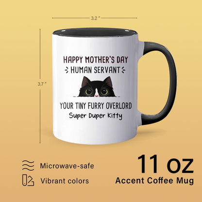 Human Servant - Personalized Accent Mug