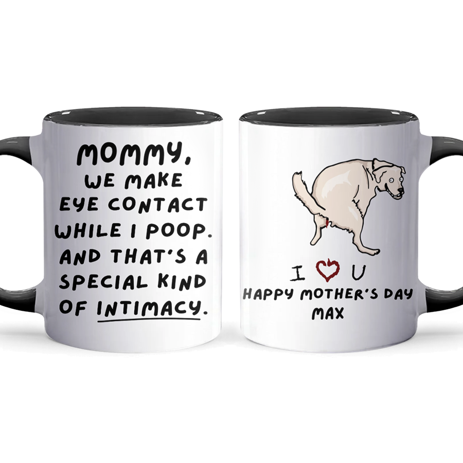 A Special Kind Of Intimacy - Personalized Accent Mug