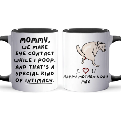 A Special Kind Of Intimacy - Personalized Accent Mug