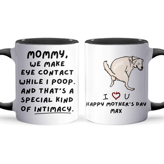 A Special Kind Of Intimacy - Personalized Accent Mug