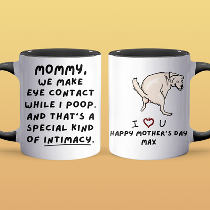 A Special Kind Of Intimacy - Personalized Accent Mug