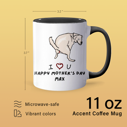 A Special Kind Of Intimacy - Personalized Accent Mug