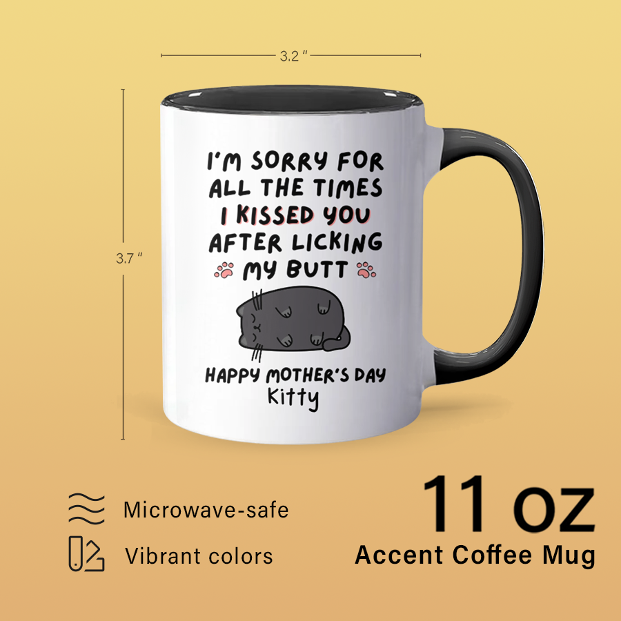 Kissed You - Personalized Accent Mug