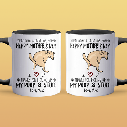 Thanks For Picking Up - Personalized Accent Mug