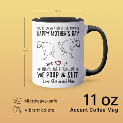 Thanks For Picking Up - Personalized Accent Mug