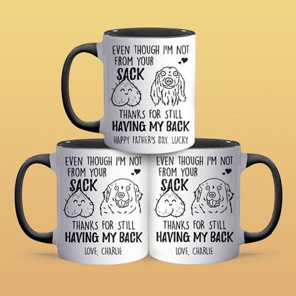 Having My Back - Personalized Accent Mug