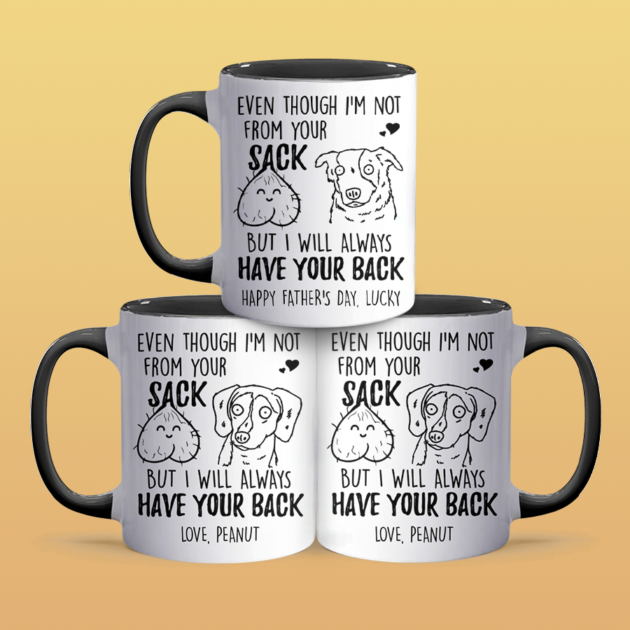 Have Your Back - Personalized Accent Mug