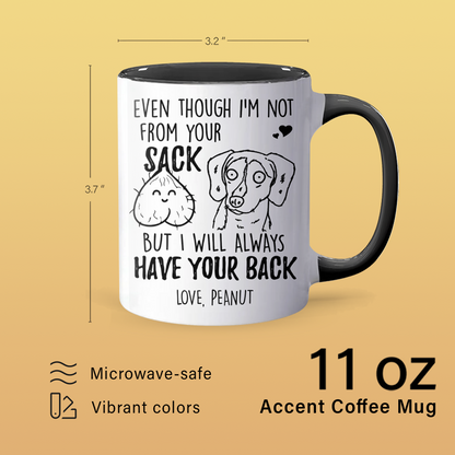 Have Your Back - Personalized Accent Mug