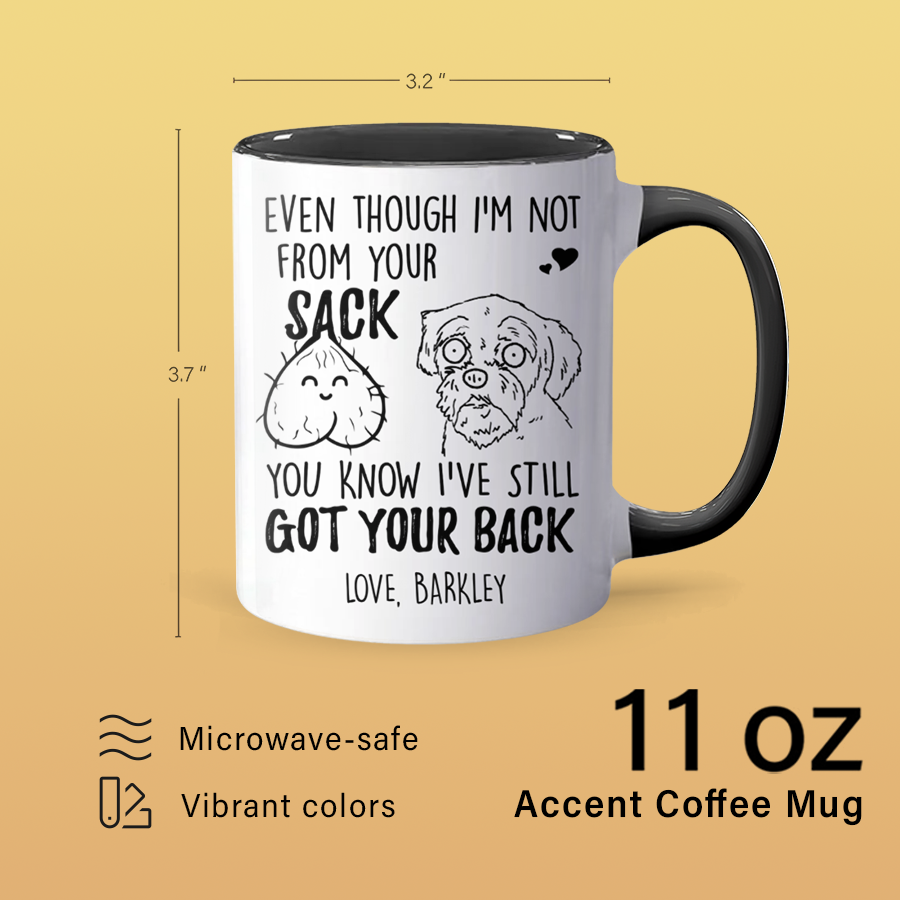 Got Your Back - Personalized Accent Mug