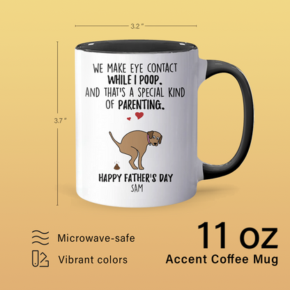 Special Kind Of Parenting - Personalized Accent Mug