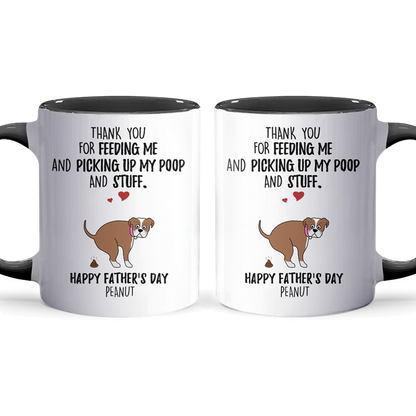 My Poop And Stuff - Personalized Accent Mug