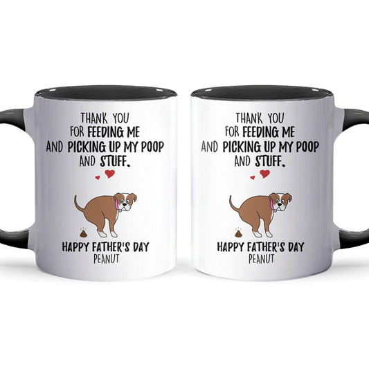 My Poop And Stuff - Personalized Accent Mug