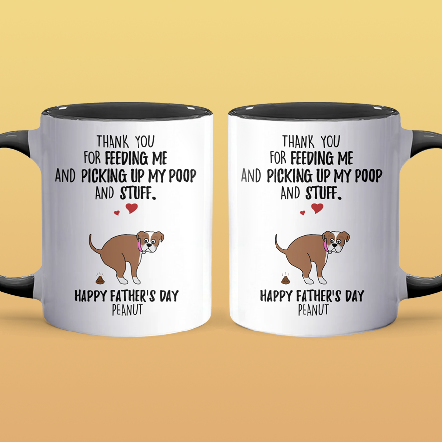 My Poop And Stuff - Personalized Accent Mug