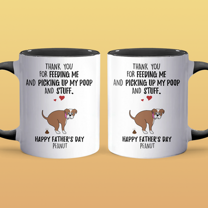 My Poop And Stuff - Personalized Accent Mug