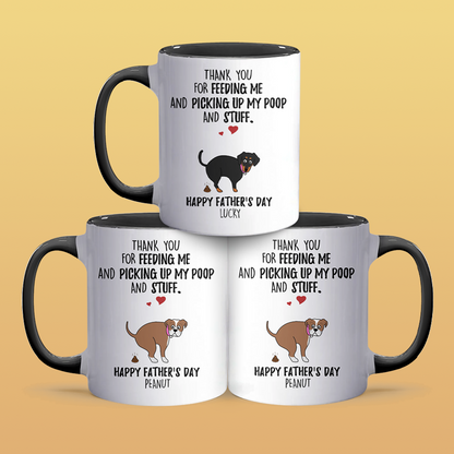 My Poop And Stuff - Personalized Accent Mug