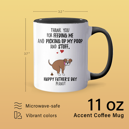 My Poop And Stuff - Personalized Accent Mug