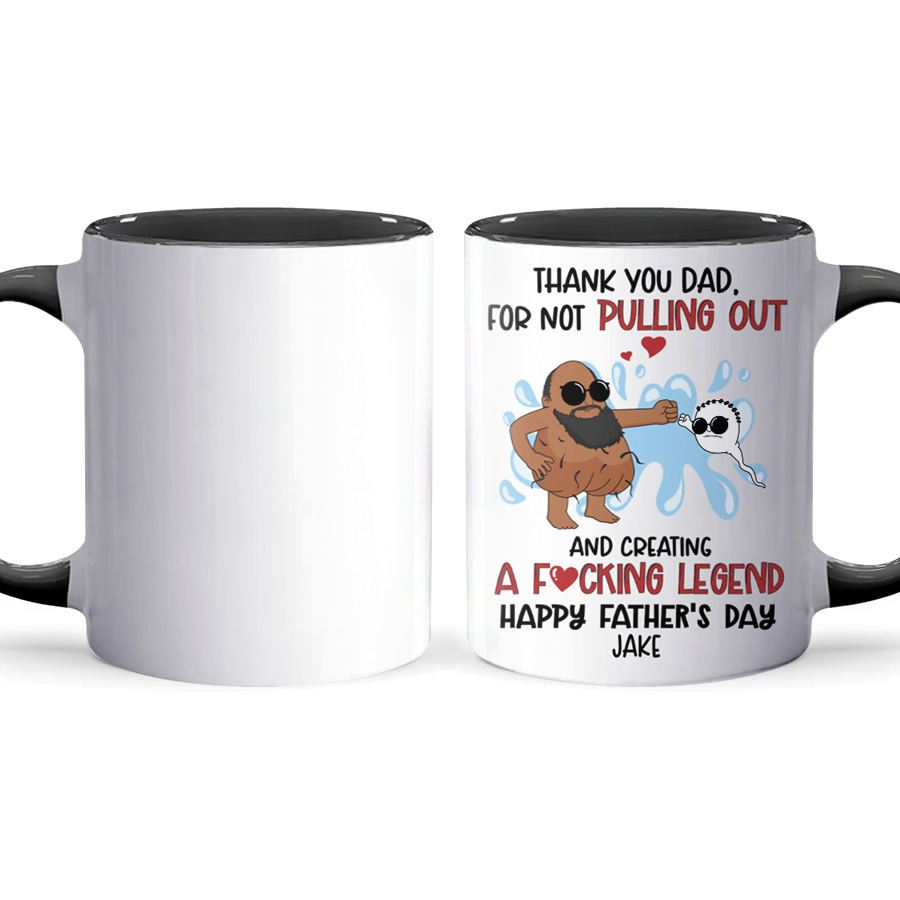 Not Pulling Out II - Personalized Accent Mug