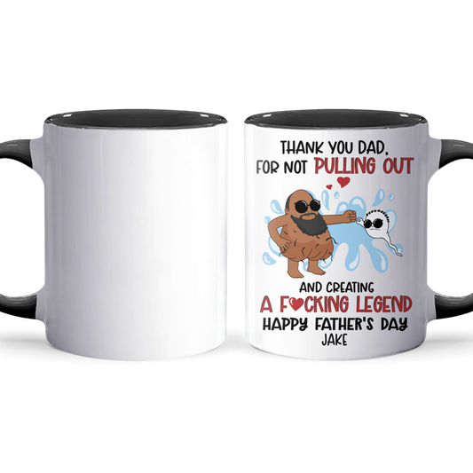 Not Pulling Out II - Personalized Accent Mug