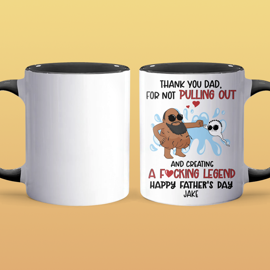 Not Pulling Out II - Personalized Accent Mug