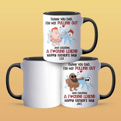 Not Pulling Out II - Personalized Accent Mug