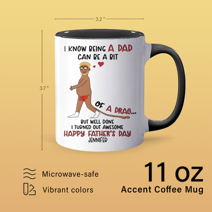 Turned Out Awesome - Personalized Accent Mug