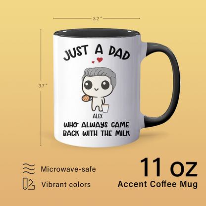 Came Back With The Milk - Personalized Accent Mug