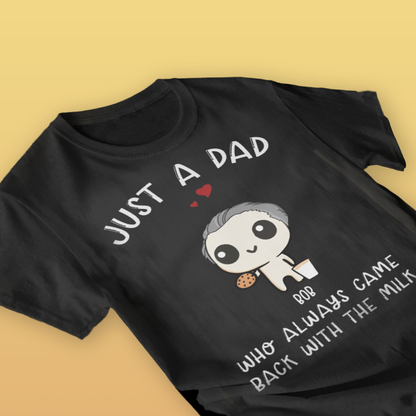 Just A Dad - Personalized Heavy Cotton T-Shirt