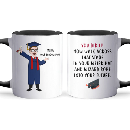 You Did It - Accent Coffee Mug